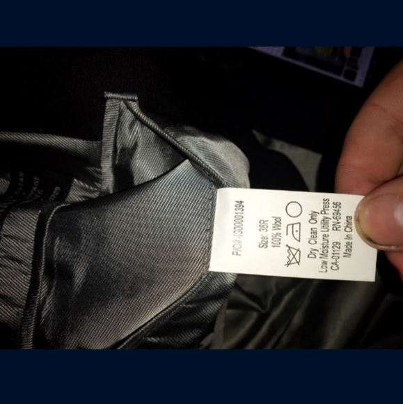 Vintage John Henry black suit/Blazer black - Picture 2 of 7